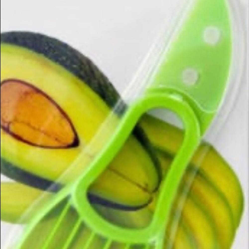 3-in-1 Avocado Slicer, Soft, comfortable non-slip